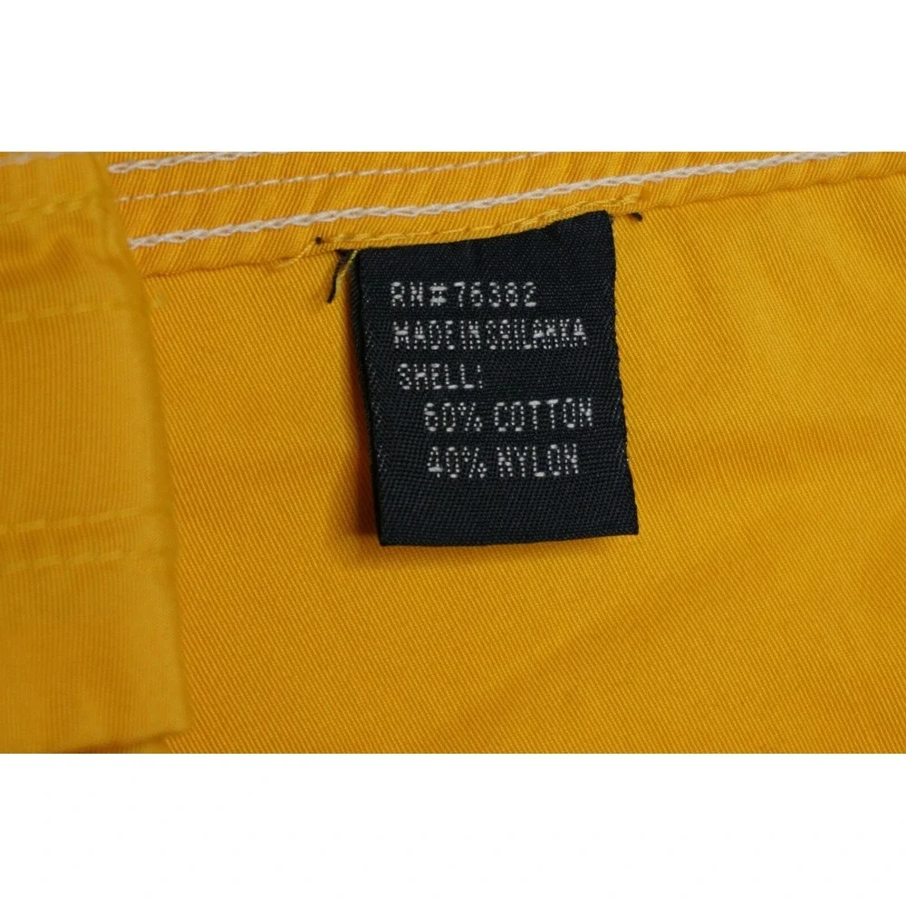 Timberland Sports Series Men XL‎ Yellow Cotton Nylon Blend 8